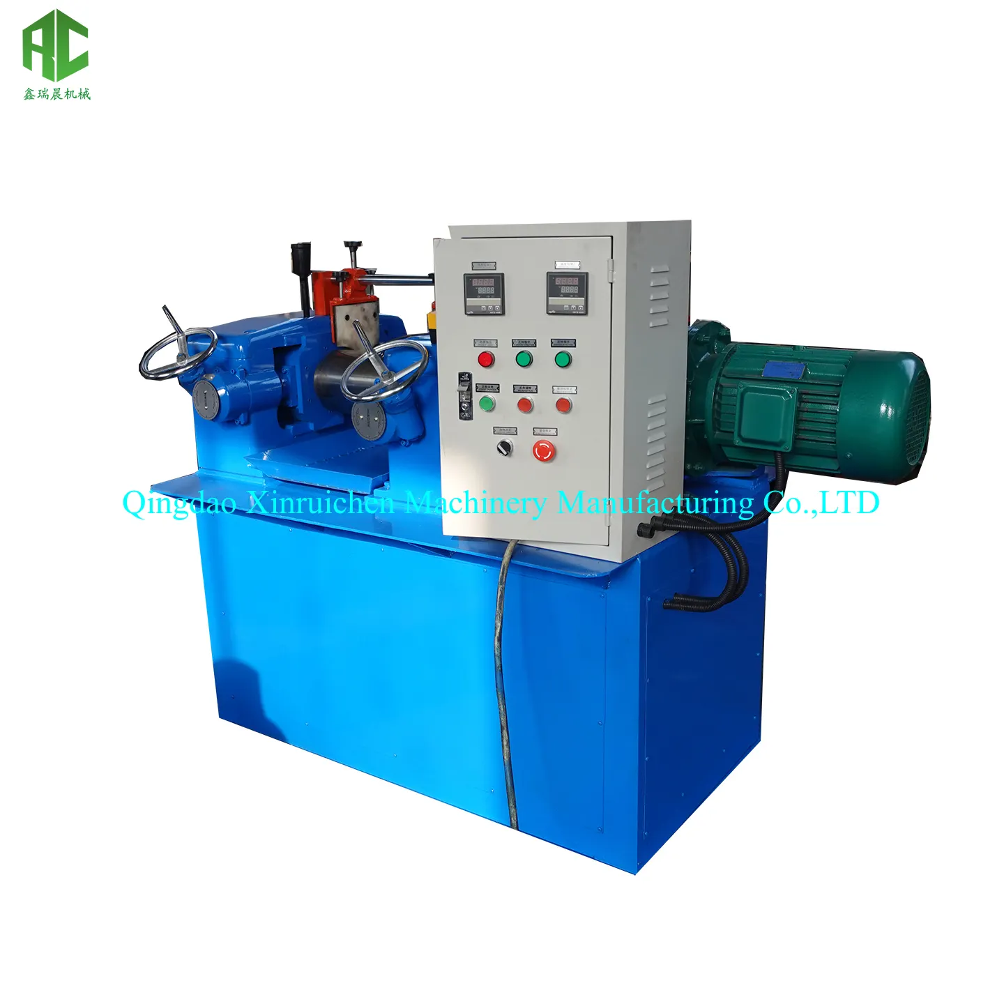 Phòng thí nghiệm điện sưởi ấm cao su Silicone hợp chất nhựa Mixer hai CuộN Mill