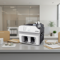 Trieuse de billets GT21 à reconnaissance automatique des devises mixtes, 1000 billets/min, qualité bancaire, certifiée ECB 2+1, approvisionnement direct usine