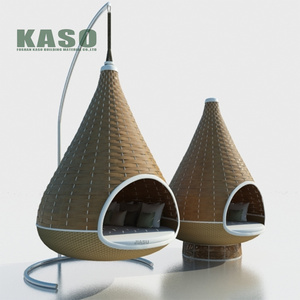 Cuscino per lettino impermeabile mobili da esterno divano Lounge set sedia spiaggia <span class=keywords><strong>mare</strong></span> S <span class=keywords><strong>a</strong></span> forma di acqua lettini bianchi - Product Image 5