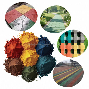 Tùy chỉnh màu sắc JS thương hiệu RoHS tuân thủ Oxit sắt đỏ vàng đen sắc tố cho khối bê tông lát bột Oxit sắt - Product Image 2