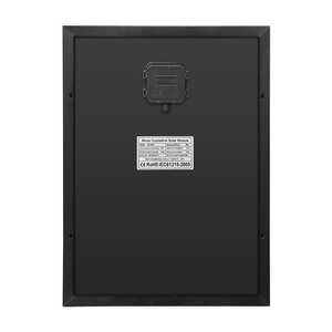 IP68 Panel solar de <span class=keywords><strong>30</strong></span> vatios 25% Célula solar de alta eficiencia Contacto trasero No Front Gridlines HPBC Panel solar para 4G/cámara inalámbrica - Product Image 3