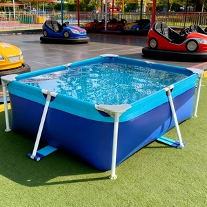 <span class=keywords><strong>Piscina</strong></span> Familiar Infantil de PVC, Resistente a los Rayos UV, Ecológica, Duradera, con Estructura de <span class=keywords><strong>Lona</strong></span> y Fácil Montaje - Product Image 1