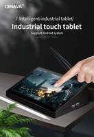 Mini PC tout-en-un industriel 10,1 pouces RK3399 4+64 Go avec écran tactile et batterie intégrée pour affichage industriel