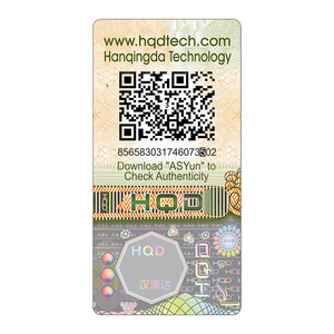 Tùy chỉnh mã QR <span class=keywords><strong>Hologram</strong></span> nhãn an ninh Sticker Holographic vật nuôi chất liệu - Product Image 6