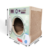 Machine à laver Offre Spéciale en forme de chat Scratcher Maison ondulée en forme de chat Scratcher House