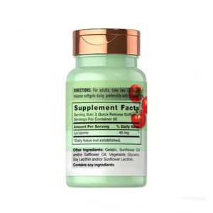 Cápsulas de Licopeno de Alta Calidad OEM/ODM, Antioxidante, Antienvejecimiento Celular, Protección Cardiovascular - Product Image 2