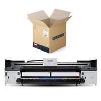 Impresora Locor UV Led de rollo a rollo, película de techo elástica, máquina de impresión de pancartas retroiluminadas, 1,8 m, 3,2 M, impresora híbrida UV Konica Head