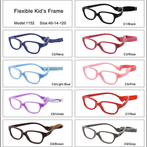 <span class=keywords><strong>Gafas</strong></span> Transparentes de Alta Calidad 1151, <span class=keywords><strong>Montura</strong></span> Completa de Silicona Colorida, <span class=keywords><strong>Sin</strong></span> Tornillos, Banda Elástica Ajustable, <span class=keywords><strong>Gafas</strong></span> para Niños - Product Image 2