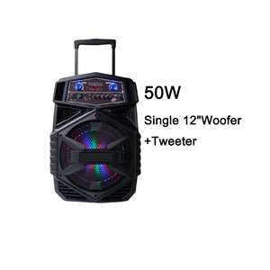 Altavoz BT recargable con carrito de <span class=keywords><strong>Karaoke</strong></span> de 12 pulgadas con función USB FM altavoz pa activo inalámbrico de diente <span class=keywords><strong>azul</strong></span> - Product Image 1