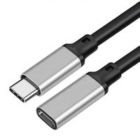 Câble d'extension Type-C 10 Gbps Mâle-Femelle, Câble de Charge USB 3.2 Gen2, Câble de Données PD 100W 5A à Charge Rapide, Projection 4K