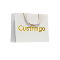 Tas Kado Kertas Daur Ulang dengan Logo Custom untuk Pakaian, Sepatu, Perhiasan, Jam Tangan, Bulu, Kaus Kaki, dan Penggunaan Multiguna