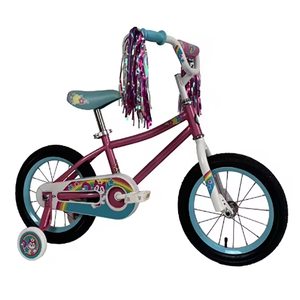 Vélos pour filles et enfants 2026, nouveau design, cadre en acier, frein arrière, pédale ordinaire, 4 roues, vitesse unique, pas cher - Product Image 1