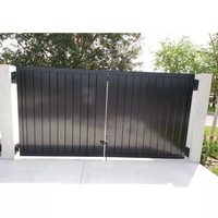 Système Automatique de Porte Coulissante Moderne en Aluminium avec Persiennes Rétractables pour Villa, Jardin et Cour Arrière