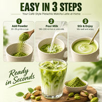 Poudre de Matcha Mélangée de Qualité Supérieure pour la Cuisson, les Boissons, les Glaces et les Desserts - Thé Vert Amincissant 240g - Approvisionnement Direct Usine