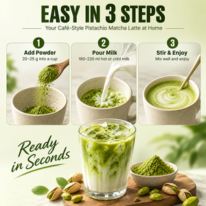 Suministro Directo de Fábrica: Polvo de Matcha Mezclado para Repostería, Bebidas, Helados y Postres - <span class=keywords><strong>Té</strong></span> <span class=keywords><strong>Verde</strong></span> Premium Adelgazante 240g - Product Image 3