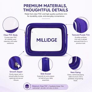 OEM Custom Logo Cosmetic Organizer Bag Frosted PVC <b>Makeup</b> <b>Case</b> Travel Toiletry Pouch Bulk Wholesale Supplier Factory - Product Image 2