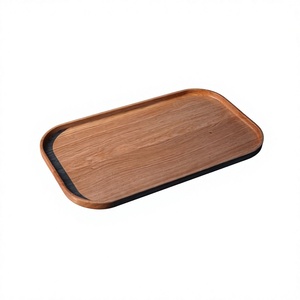 Rectangular Shape Wooden Handmade Dishwasher Safe Polished Finish Premium Quality Restaurant Use Serving <b>Tray</b> Eco Friendly Food - Product Image 3