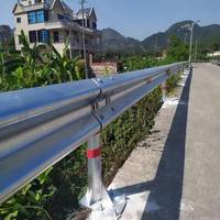 Barrera de Seguridad Vial, Barrera de Tráfico Resistente a Impactos, Barrera de Acero para Curvas de Carreteras de Montaña