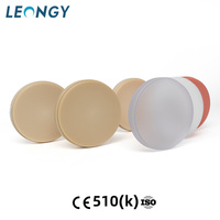 LEONGY con Color de Estética Natural y Soluciones Cómodas para Prótesis Dentales, Disco de Resina Flexible CAD CAM Dental