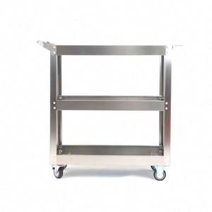 Chinese Roestvrijstalen Vrachttransport Bloempot Metalen Transportwagen - Product Image 4