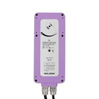 ExS6061SF-10DFK-5/24V - Actionneur de registre coupe-feu et anti-fumée antidéflagrant à rappel par ressort en 5 secondes, 10 Nm, marche/arrêt, 24 V