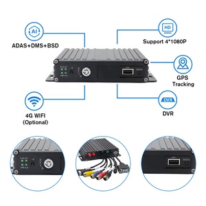 <span class=keywords><strong>Enregistreur</strong></span> vidéo numérique mobile 4G GPS WIFI 1080P avec <span class=keywords><strong>carte</strong></span> <span class=keywords><strong>SD</strong></span>, IA, ADAS, DMS, BSD, MDVR, DVR pour la gestion de flotte de voitures et de camions - Product Image 3