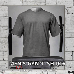 Camiseta Deportiva Personalizada para Hombre con Logotipo, Algodón Elástico, 180 Gramos, Impresión Serigráfica, Diseño Estampado en Algodón Elástico - Product Image 2