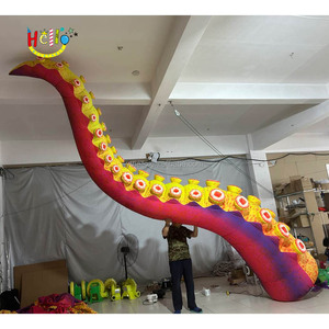 Decoración de construcción de calles al aire libre, pierna de tentáculo de pulpo inflable para decoración de fiesta temática oceánica - Product Image 4