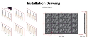 Yake p0.9 p1.5 p1.8 4k 8k माइक्रो स्क्रीन p1.6 cob gb groe स्टूडियो फिल्म का नेतृत्व किया वीडियो - Product Image 2