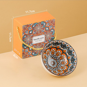 Bát tô, đĩa sứ tráng men màu dùng trong gia đình - Product Image 3