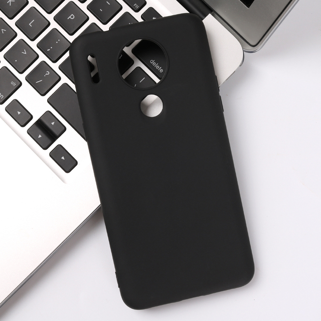 Matte Black Soft TPU Phone Case for Blackview A90 BV6600 Shockproof Silicone  Back Cover