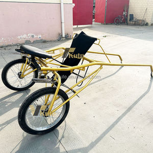 Chariot à deux roues bleu pour poney à vendre / Chariot à poney miniature de haute qualité / Chariot à poney populaire - Product Image 6
