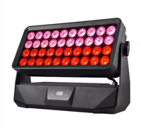 Projecteur LED extérieur IP65 40x15W / 20W RGBW 4-en-1 pour lavage de façade et éclairage mural
