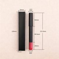 OEM ODM Vente en gros Rouge à lèvres mat waterproof en stylo, crayon à lèvres longue tenue, soyeux, non-transférable, maquillage, marque privée