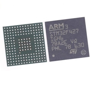 ชิ้นส่วนอิเล็กทรอนิกส์ STM32F427 ชิป IC แท้ บริการรายการ BOM BGA176 มีสินค้าในสต็อก STM32F427IGH6 - Product Image 1
