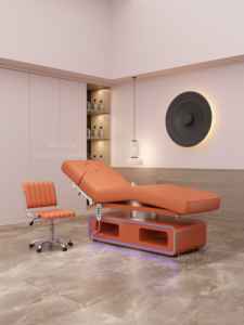HOCHEY Chaise de massage électrique pour salon de beauté, cosmétique, spa, dermatologie des cils, esthétique, lit de massage - Product Image 6