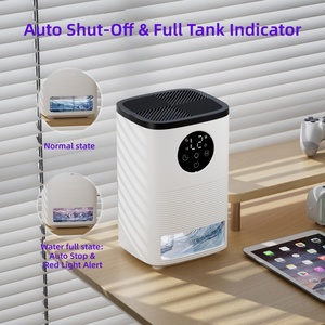 Desumidificador Mini 1400ML Ultra Silencioso Desumidificadores Pequenos com Desligamento Automático Desumidificador Portátil para Casa - Product Image 5