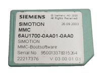 Módulo de Software de Arranque MMC 6AU1700-0AA01-0AA0 6AU17000AA010AA0 para PLC