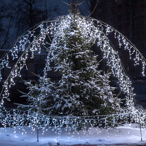 <span class=keywords><strong>Guirlande</strong></span> lumineuse de <span class=keywords><strong>Noël</strong></span> en forme de rideau de glace, <span class=keywords><strong>guirlande</strong></span> féerique, <span class=keywords><strong>guirlande</strong></span> lumineuse tombante pour jardin, rue, décoration extérieure, Nouvel An, mariage, fête - Product Image 2