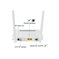 Catcast HPR2102XR WIFI Optik ONU 2.4G 1Ge 1Fe GPON Epon Xpon Router CATV AC CE FCC Sertifikalı 5 Yıl Garantili Çoklu SSID