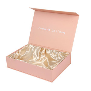 Cajas de <span class=keywords><strong>Regalo</strong></span> Plegables Magnéticas Personalizadas con Logotipo Impreso, Cajas de Cartón Rígido Grandes de Lujo para Ropa y Cabello Humano - Product Image 1