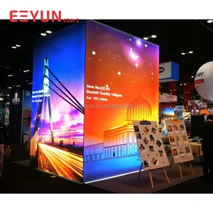 Double Side Lightbox Frameless 15 20 25 40 50 60 80 100 120 180 Aluminum SEG Profile Frame For Exhibition Advertising Display