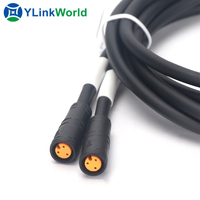 OEM M6 Mini Cable Enchufe 2 3 4 5 6 Pin IP65 IP66 IP67 IP68 DC Producto Inteligente Bicicleta Eléctrica Conector Impermeable