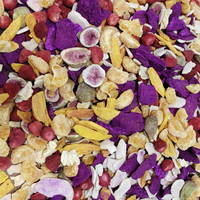 Guoyue 100% Natuurlijke Fruitchips Groenten Op Maat Gevriesdroogd Fruit Huisdiervoeder Snacks Gevriesdroogde Gemengde Groenten Voor Huisdieren