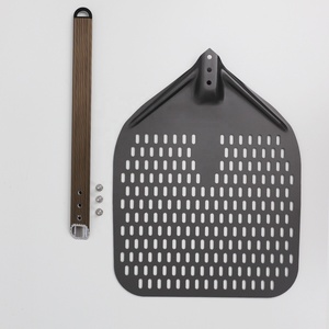<span class=keywords><strong>Pala</strong></span> de aluminio para horno de <span class=keywords><strong>Pizza</strong></span> profesional, <span class=keywords><strong>pala</strong></span> perforada <span class=keywords><strong>REDONDA</strong></span>/cuadrada con mango de madera desmontable - Product Image 6
