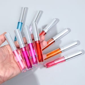 Baume à lèvres hydratant brillant en gros avec étiquette privée personnalisée 2026, huile à lèvres colorée hydratante effet miroir - Product Image 1