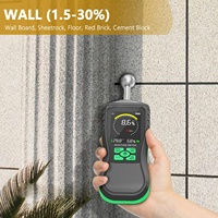 Humidimètre Inductif Sphérique Haute Précision Portable Détecteur de Fuites d'Humidité pour Bois et Béton Testeur d'Humidité Murale HY18C