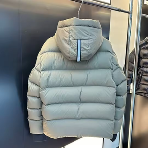 Veste d'hiver pour homme en duvet matelassée de qualité supérieure, épaisse, coupe-vent, chaude, pour la randonnée en plein air, manteaux en duvet de luxe pour homme - Product Image 6