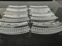 Cuvette pour analyseur de biochimie Hitachi 7180 7600 7100 7170, 20 trous, en plastique PS, consommable de laboratoire IVD