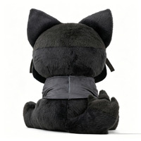 Support Dropshipping Vente en gros en gros de jouets en peluche Call Duty Konig Meow Cat, figurines de personnages de jeu Fan Art, poupées en peluche, logo personnalisé, OEM, maille